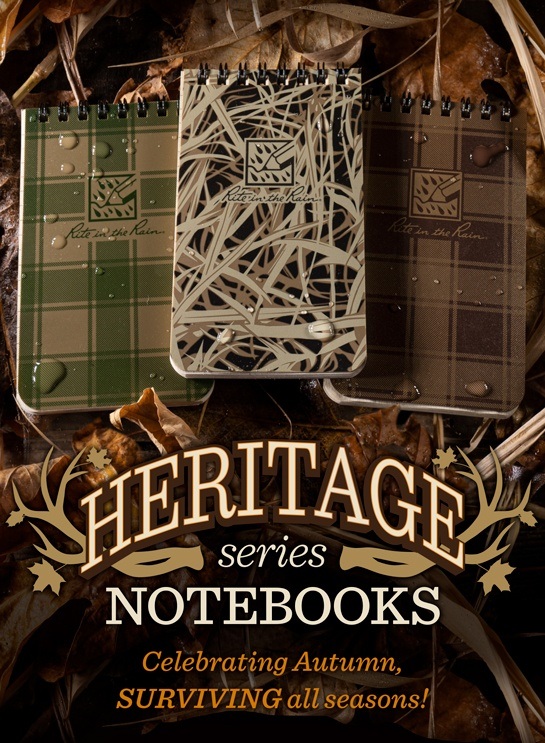 NEW Heritage Series Top Spiral Notebooks