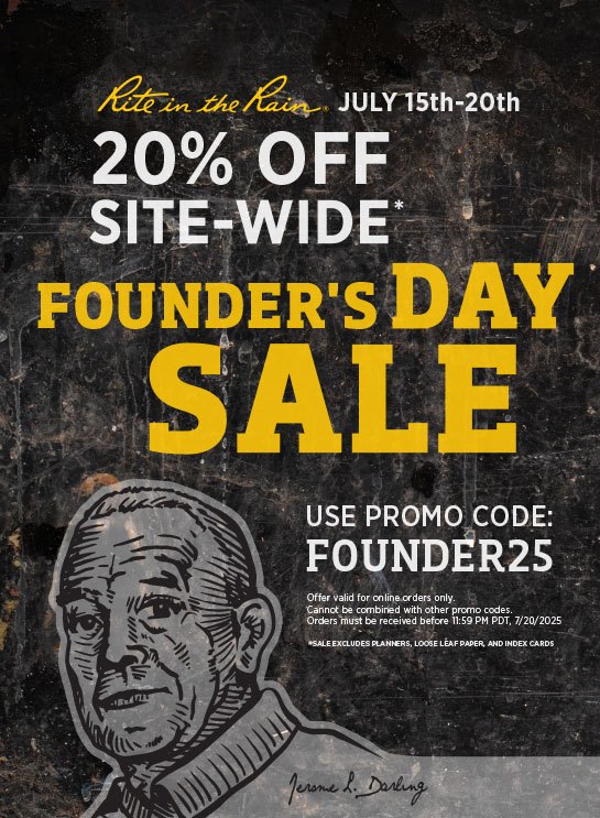Founder's Day Sale