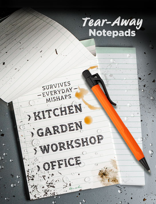 teaar-away notepad