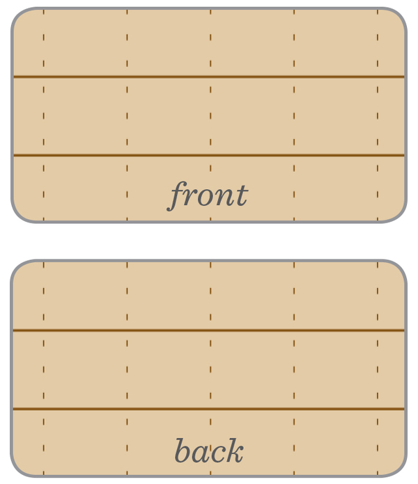 Tan paper color swatch.