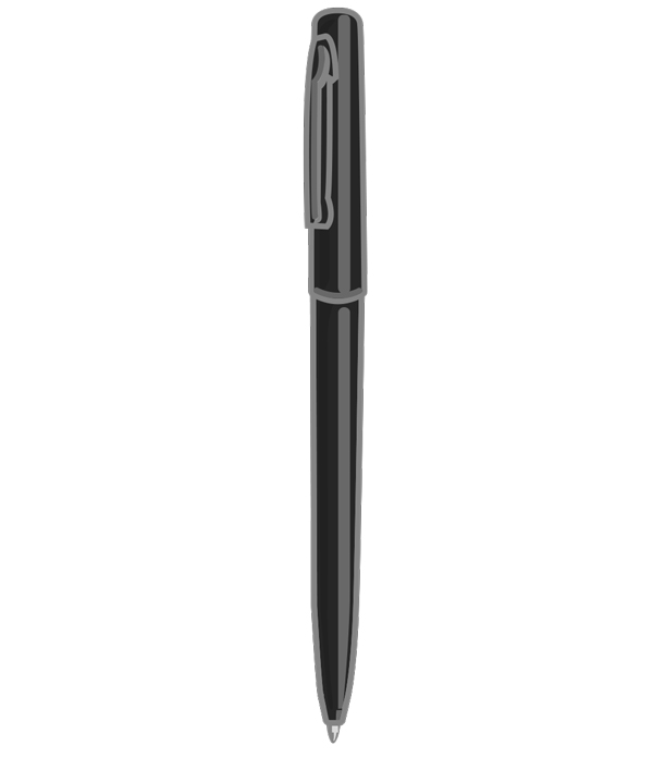 Rite In The Rain All-Weather Black Retractable Ball Point Pen 1 pk