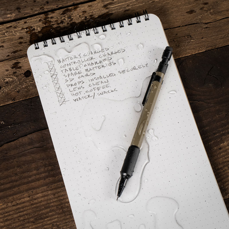 close up of tactical page pattern
