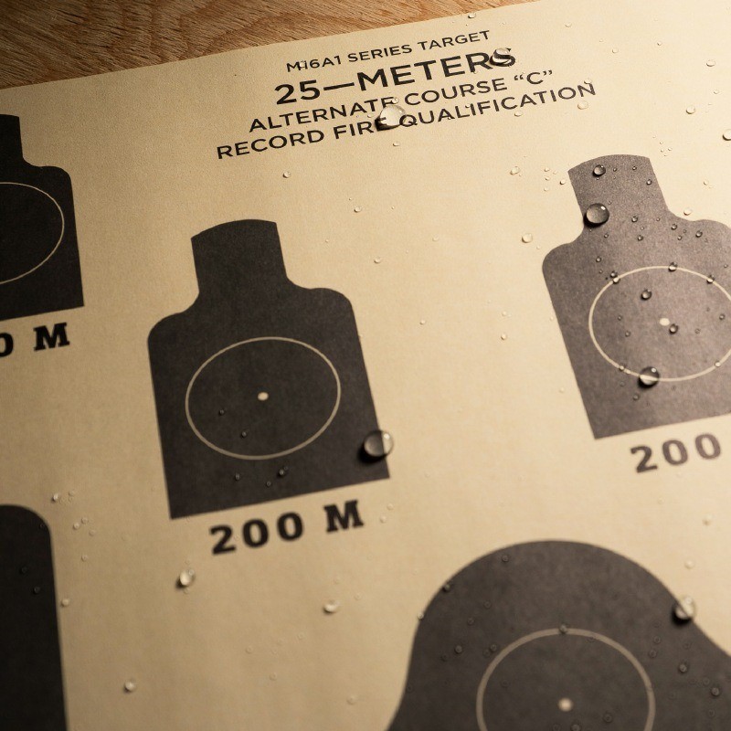 Rite In The Rain 25M Alt C Qualification Target 17x22 No 9127 rite-in-the-rain-25m-alt-c-qualification-target-17x22-no-9127