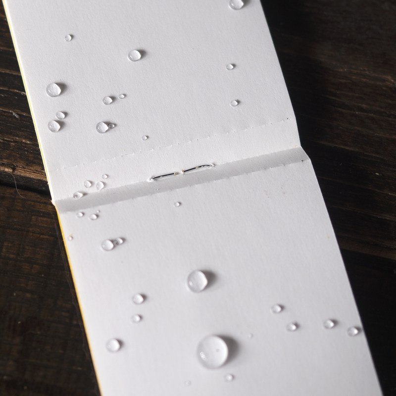 blank perforated sheet with drops