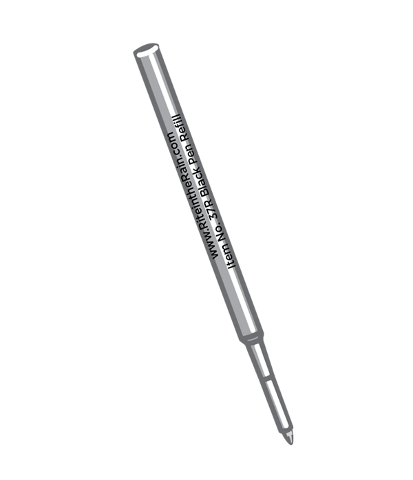 Rite In The Rain, All-Weather Space Pen Refill, Black Ink (RR037R