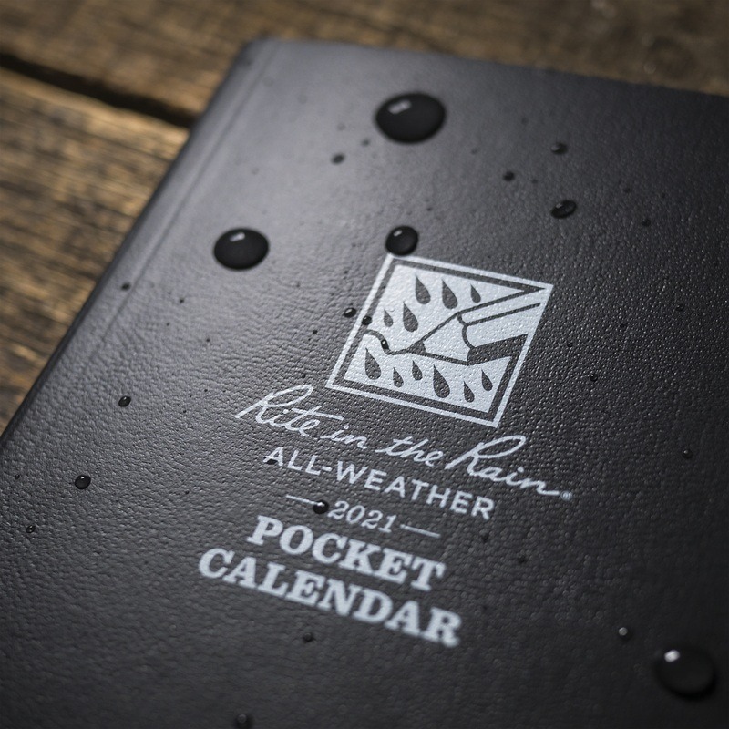 Rite in the Rain 2020 All Weather Pocket Calendar, No.PC2021