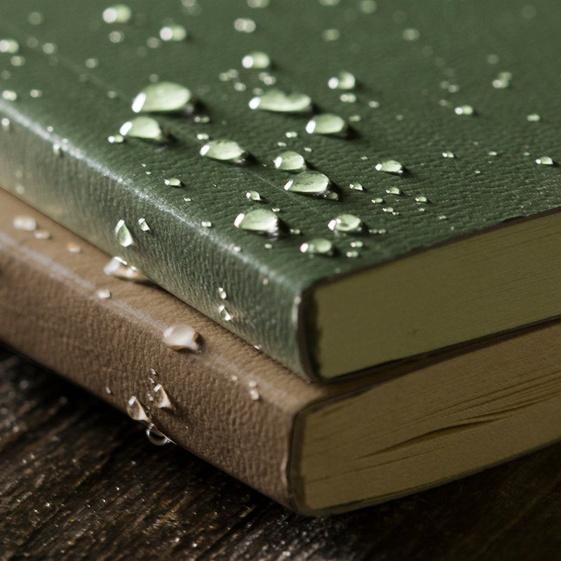 Tactical Field books stacked to show perfect binding.